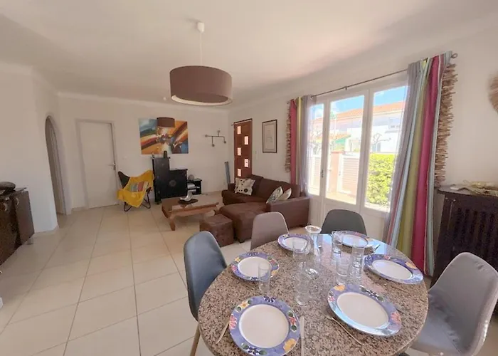 Maison Climatisée 3* à 50m De La Plage, Pour 6 Pers Avec Jardin, Wifi Et Parking – - Fr-1-529-22 Le Barcarès